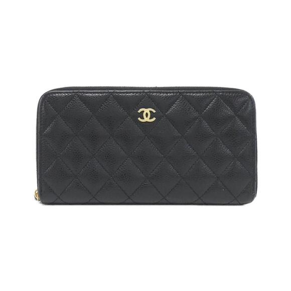 CHANEL Handbags - CHANEL Authentic Black Wallet